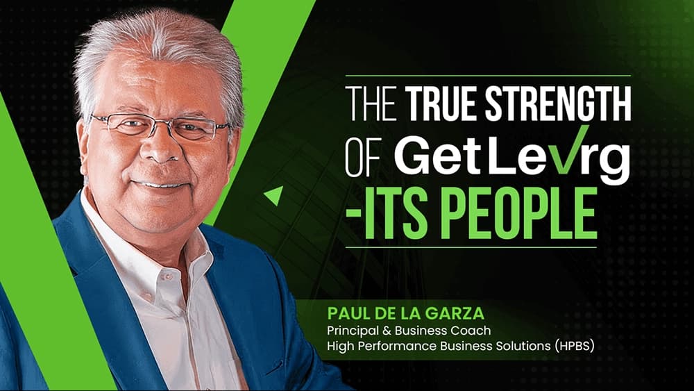 Paul De La Garza, Principal & Business Coach at HPBS — client testimonial for Get Levrg